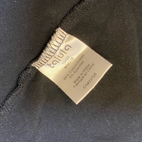 Talula - Black Below the Knee Length Skirt - Picture 5 of 5